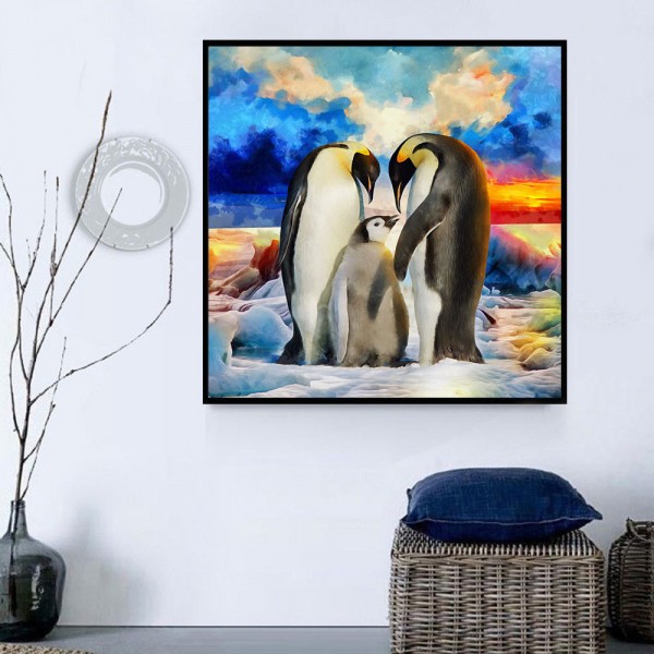 Pinguino 5d Diy Kit Diamond Painting Pittura Di Diamante NO1447