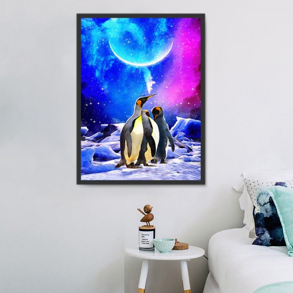 Pinguino 5d Diy Kit Diamond Painting Pittura Di Diamante NO1444