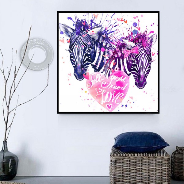 Zebra 5d Diy Kit Diamond Painting Pittura Di Diamante NO1421