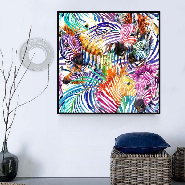 Zebra 5d Diy Kit Diamond Painting Pittura Di Diamante NO1420