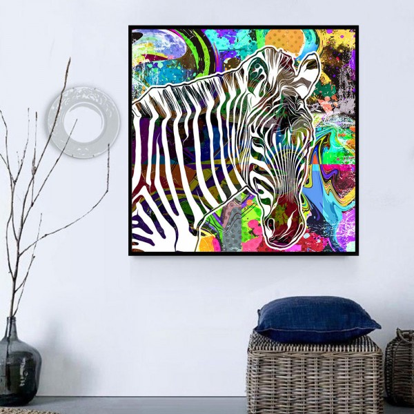 Zebra 5d Diy Kit Diamond Painting Pittura Di Diamante NO1418
