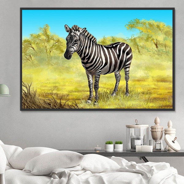 Zebra 5d Diy Kit Diamond Painting Pittura Di Diamante NO1416