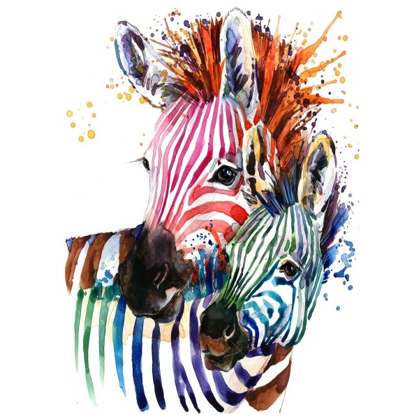 Zebra 5d Diy Kit Diamond Painting Pittura Di Diamante NO1411