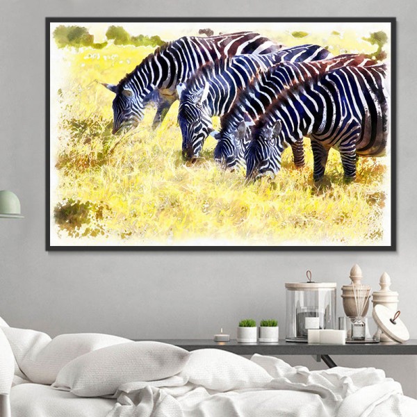 Zebra 5d Diy Kit Diamond Painting Pittura Di Diamante NO1413