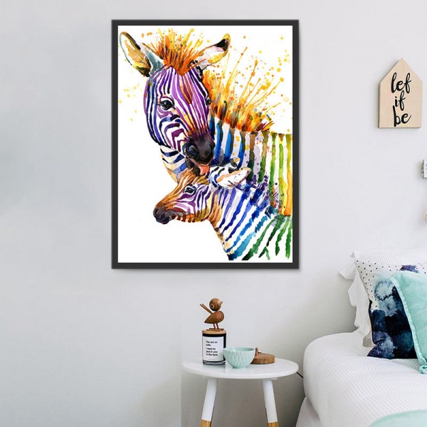 Zebra 5d Diy Kit Diamond Painting Pittura Di Diamante NO1412