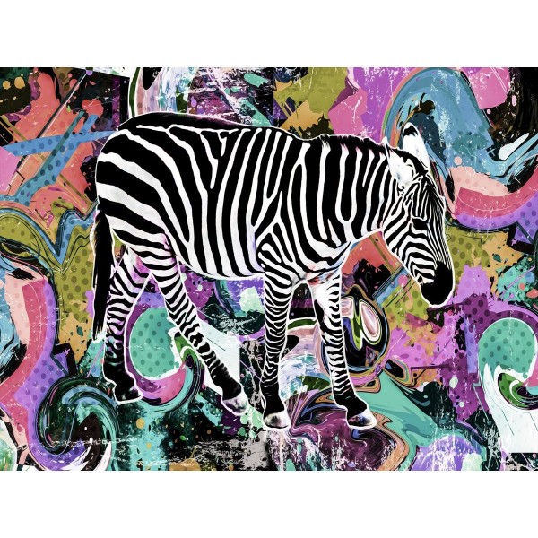 Zebra 5d Diy Kit Diamond Painting Pittura Di Diamante NO1407