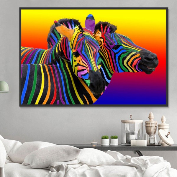 Zebra 5d Diy Kit Diamond Painting Pittura Di Diamante NO1408
