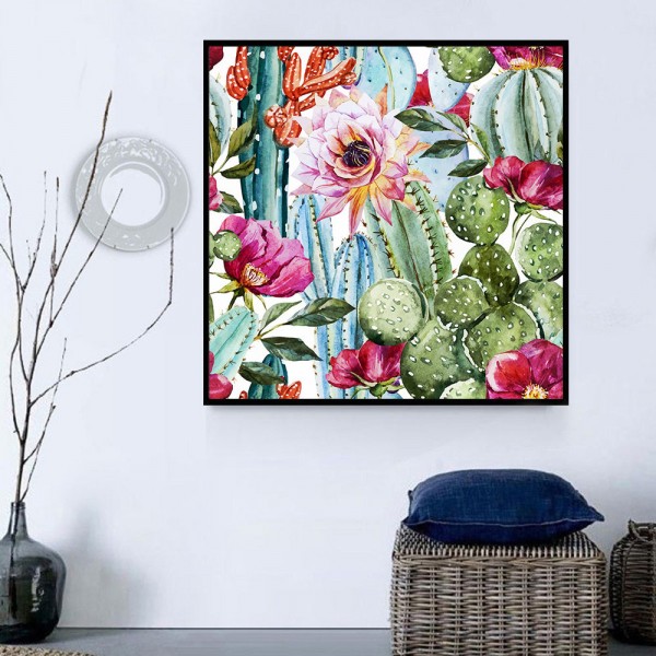 Cactus 5d Diy Kit Diamond Painting Pittura Di Diamante NO1400