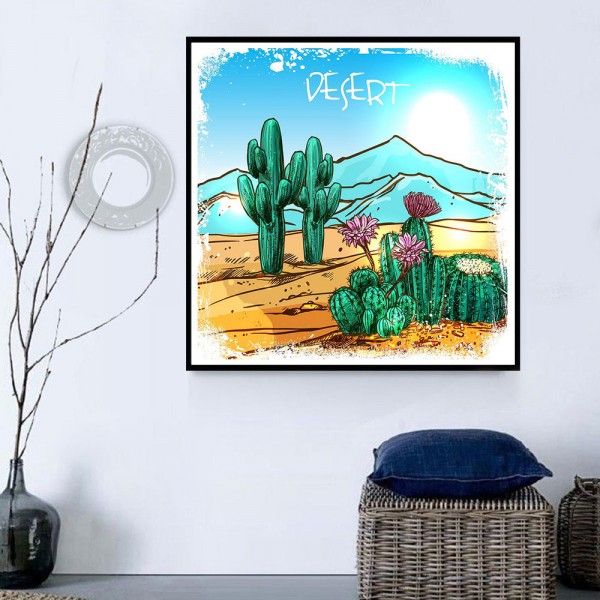 Cactus 5d Diy Kit Diamond Painting Pittura Di Diamante NO1399