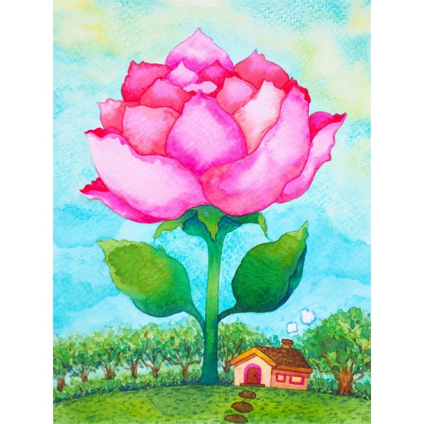 Rose 5d Diy Kit Diamond Painting Pittura Di Diamante NO1380