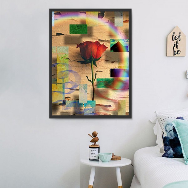 Rose 5d Diy Kit Diamond Painting Pittura Di Diamante NO1381