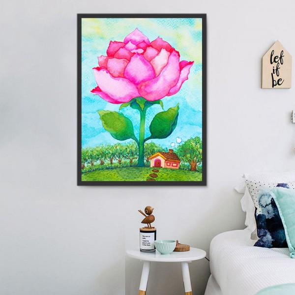 Rose 5d Diy Kit Diamond Painting Pittura Di Diamante NO1380