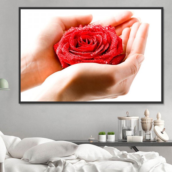 Rose 5d Diy Kit Diamond Painting Pittura Di Diamante NO1363