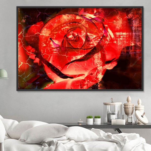 Rose 5d Diy Kit Diamond Painting Pittura Di Diamante NO1357