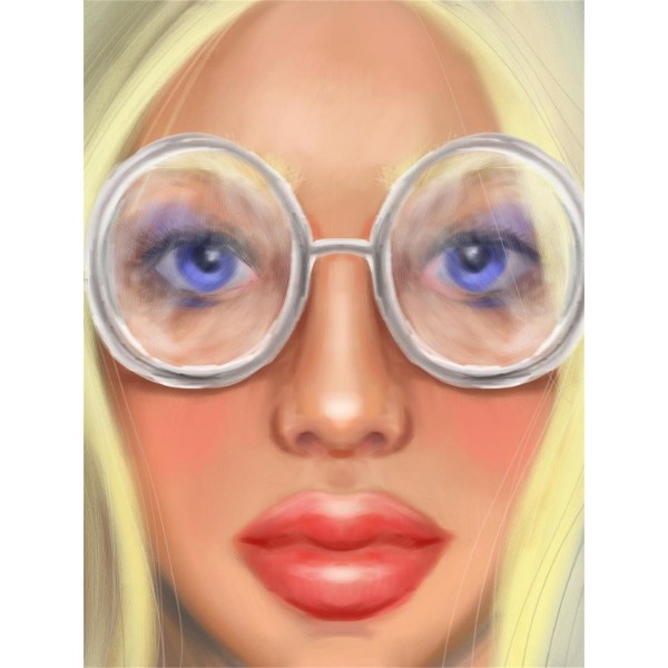 Ritratto 5d Diy Kit Diamond Painting Pittura Di Diamante NO1341