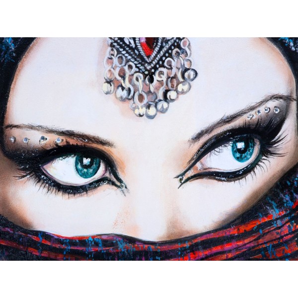 Ritratto 5d Diy Kit Diamond Painting Pittura Di Diamante NO1321