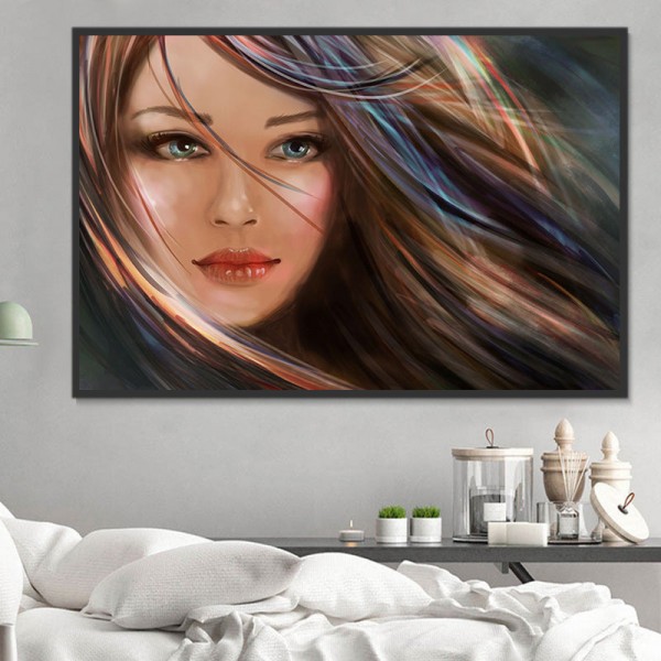 Ritratto 5d Diy Kit Diamond Painting Pittura Di Diamante NO1313