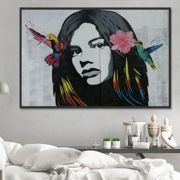 Ritratto 5d Diy Kit Diamond Painting Pittura Di Diamante NO1301