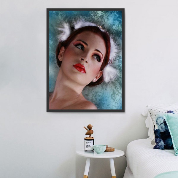 Ritratto 5d Diy Kit Diamond Painting Pittura Di Diamante NO1291