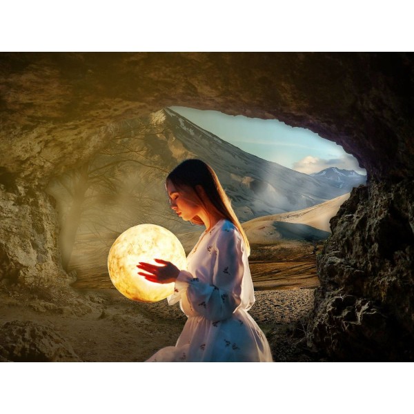 Ritratto 5d Diy Kit Diamond Painting Pittura Di Diamante NO1271