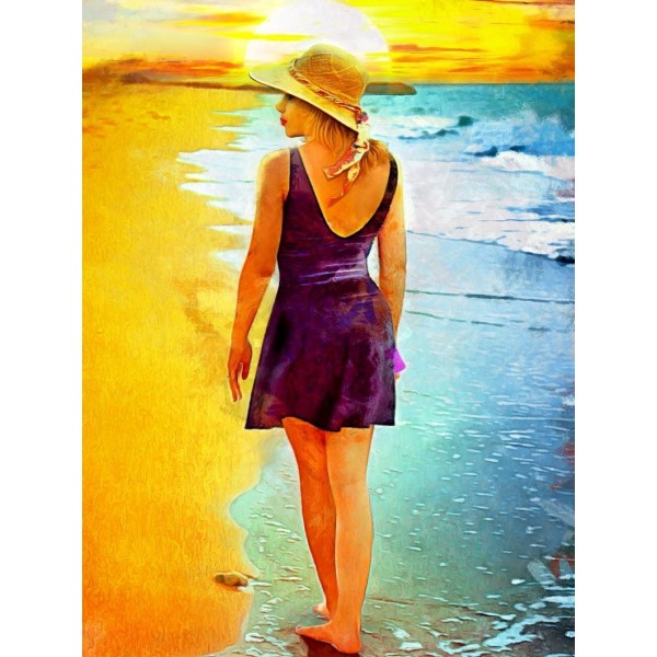 Ritratto 5d Diy Kit Diamond Painting Pittura Di Diamante NO1270