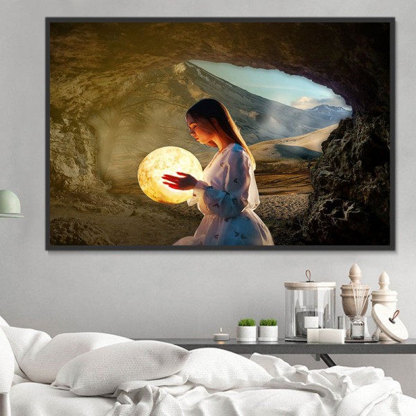 Ritratto 5d Diy Kit Diamond Painting Pittura Di Diamante NO1271