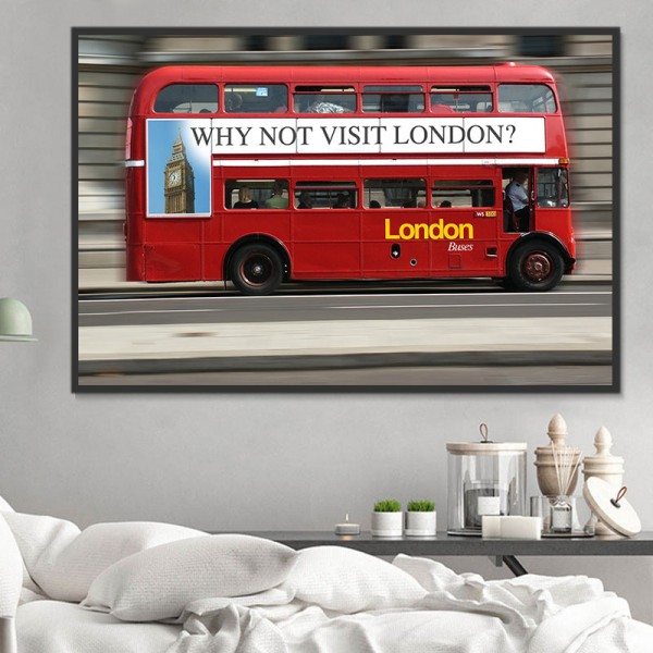 Londra 5d Diy Kit Diamond Painting Pittura Di Diamante NO1265