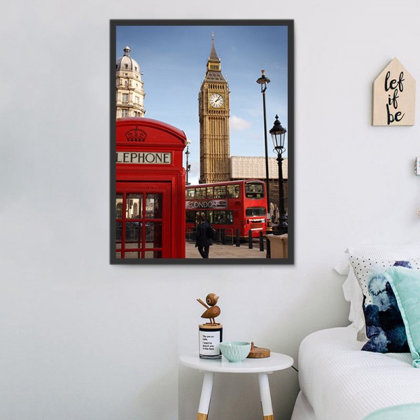 Londra 5d Diy Kit Diamond Painting Pittura Di Diamante NO1262