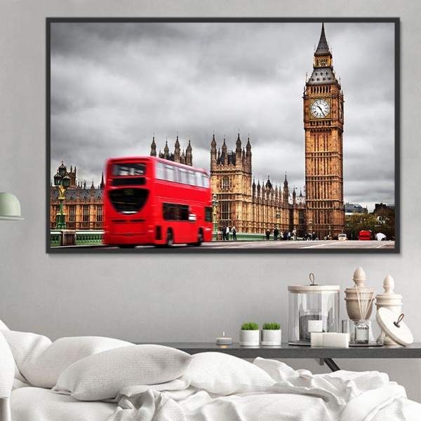 Londra 5d Diy Kit Diamond Painting Pittura Di Diamante NO1250