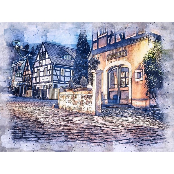 Paesaggio 5d Diy Kit Diamond Painting Pittura Di Diamante NO1236