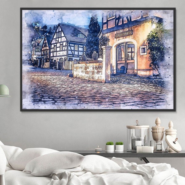 Paesaggio 5d Diy Kit Diamond Painting Pittura Di Diamante NO1236