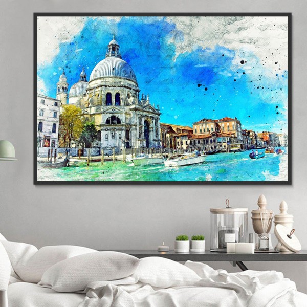 Paesaggio 5d Diy Kit Diamond Painting Pittura Di Diamante NO1235