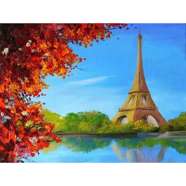 Torre Eiffel 5d Diy Kit Diamond Painting Pittura Di Diamante NO1223