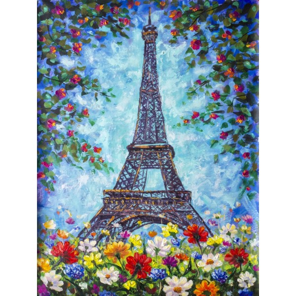 Torre Eiffel 5d Diy Kit Diamond Painting Pittura Di Diamante NO1218