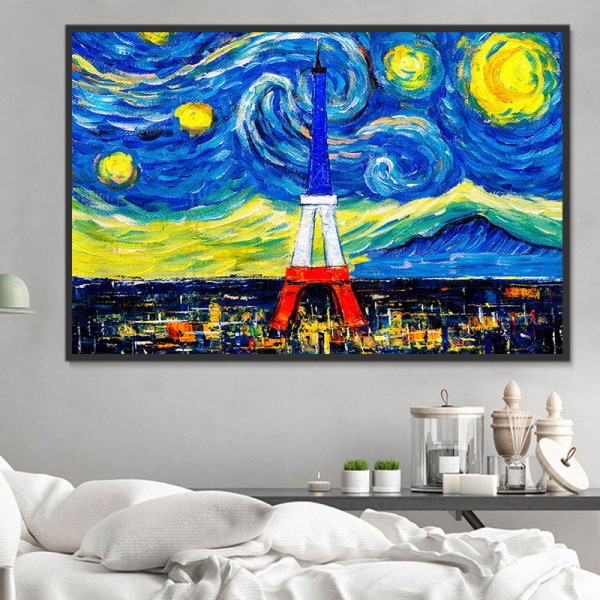 Torre Eiffel 5d Diy Kit Diamond Painting Pittura Di Diamante NO1214