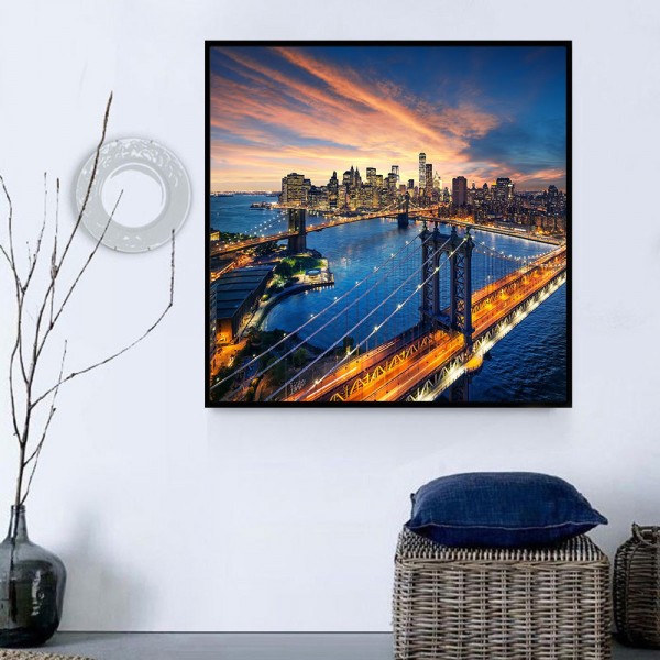 Ponte 5d Diy Kit Diamond Painting Pittura Di Diamante NO1210