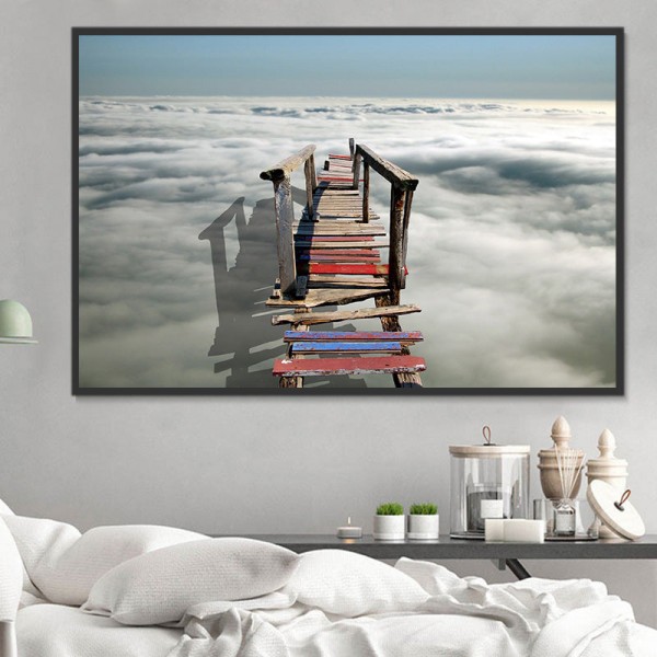 Ponte 5d Diy Kit Diamond Painting Pittura Di Diamante NO1208