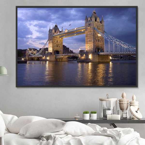 Ponte 5d Diy Kit Diamond Painting Pittura Di Diamante NO1206