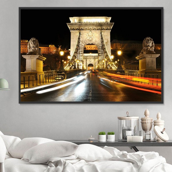 Ponte 5d Diy Kit Diamond Painting Pittura Di Diamante NO1204