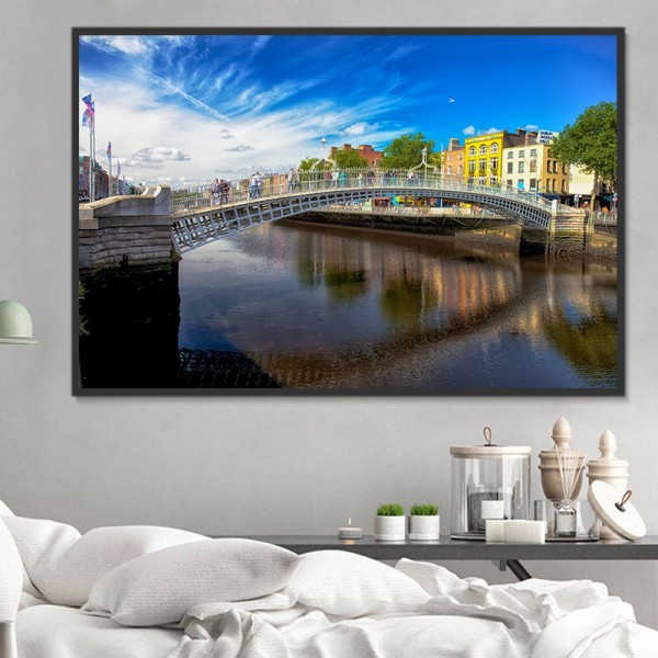 Ponte 5d Diy Kit Diamond Painting Pittura Di Diamante NO1203