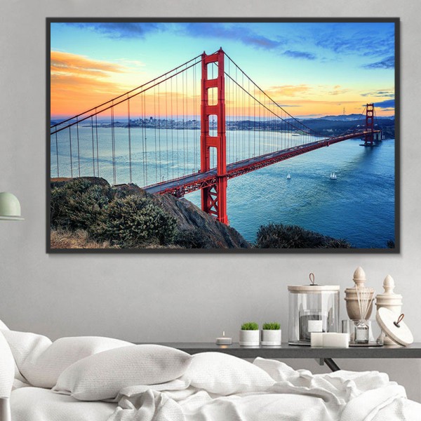 Ponte 5d Diy Kit Diamond Painting Pittura Di Diamante NO1201