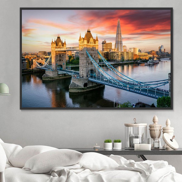 Ponte 5d Diy Kit Diamond Painting Pittura Di Diamante NO1184