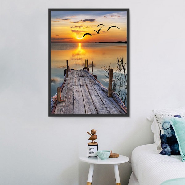 Ponte 5d Diy Kit Diamond Painting Pittura Di Diamante NO1183