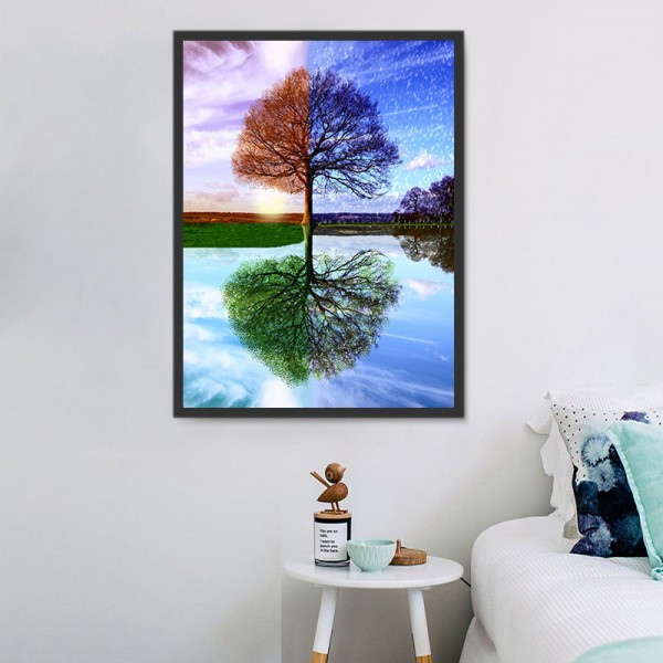 Albero 5d Diy Kit Diamond Painting Pittura Di Diamante NO1170