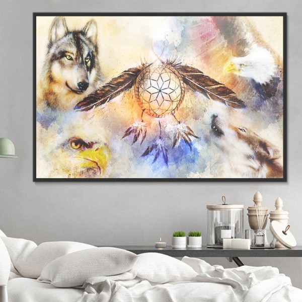 Cacciatore Di Sogni 5d Diy Kit Diamond Painting Pittura Di Diamante NO1163