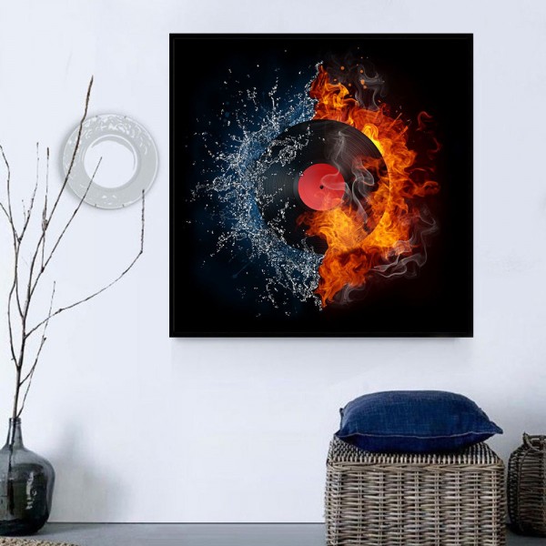 Musica 5d Diy Kit Diamond Painting Pittura Di Diamante NO1145