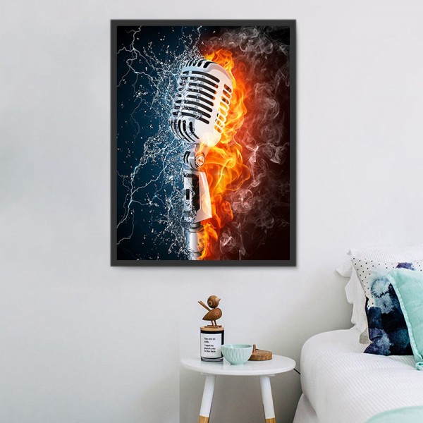 Musica 5d Diy Kit Diamond Painting Pittura Di Diamante NO1140