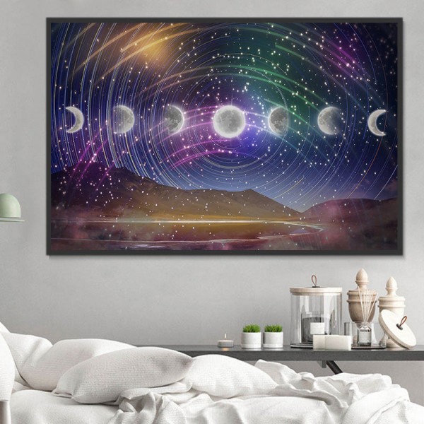 Luna 5d Diy Kit Diamond Painting Pittura Di Diamante NO1077