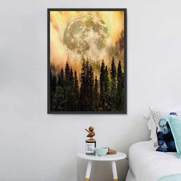 Luna 5d Diy Kit Diamond Painting Pittura Di Diamante NO1067