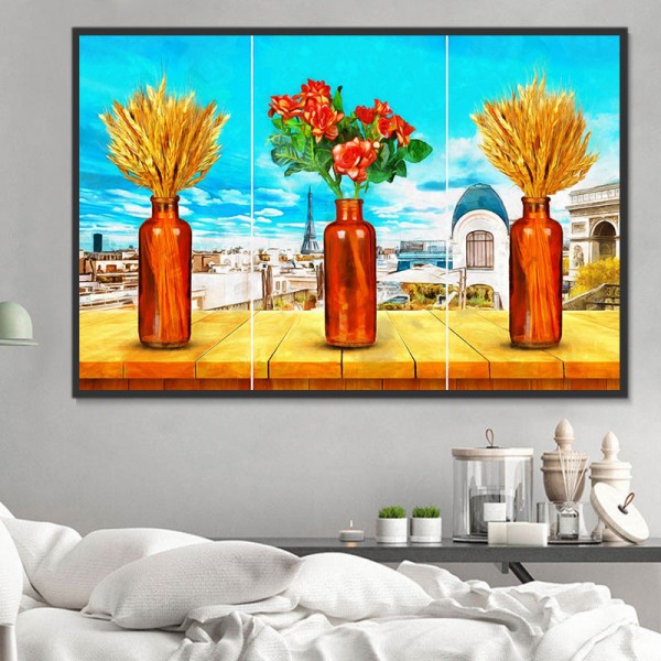 Multi Pannello 5d Diy Kit Diamond Painting Pittura Di Diamante NO1056